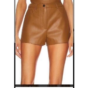 Cultnaked Faux Leather High Waisted Shorts Medium boho goth festival party